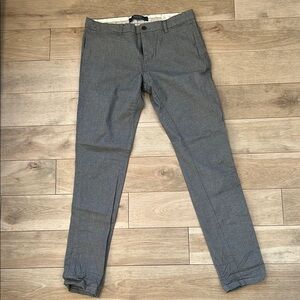 Zara Gray Chinos Tailored Fit